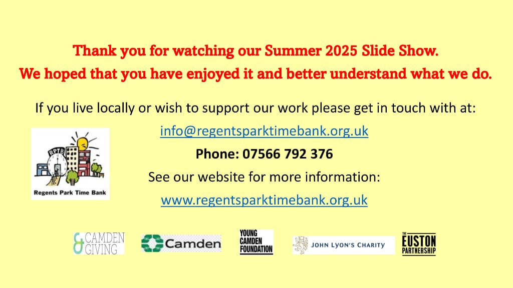 Summer 2025 Families Programme