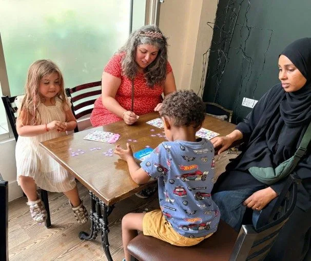 Children making funky fashion and robots from junk with Cut Moose