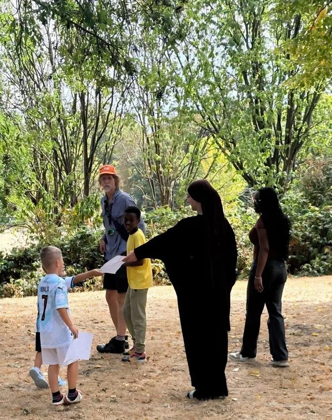 Outdoor Explorers Club boating on the lake and games in Regents Park