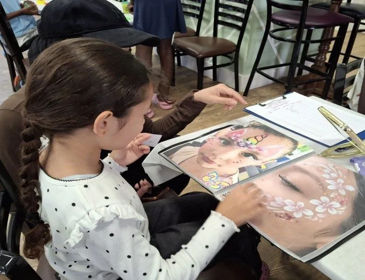Face painting, arts and crafts and smoothies at the Well-Being Day